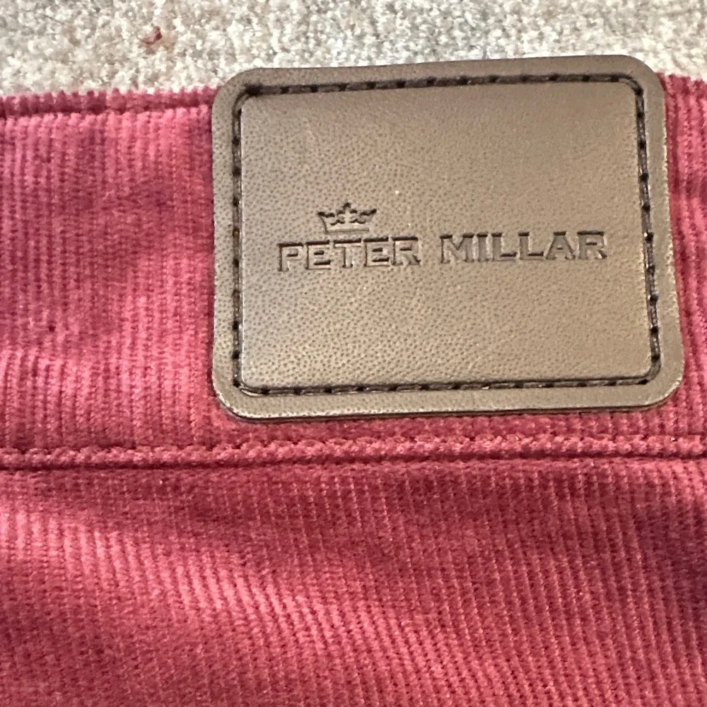 Peter Millar burgundy Straight-Leg Pants men’s size 33